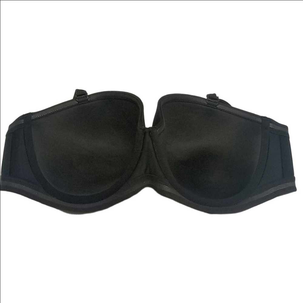 WACOAL "RED CARPET" STRAPLESS UNDERWIRE CONVERTIBLE BLACK BRA 38D ◀NWOT▶ - Picture 9 of 12